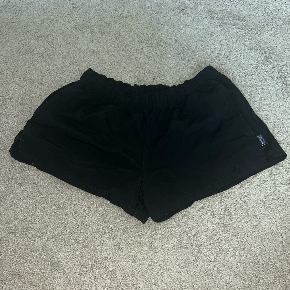 Patagonia Women's Black Barely Baggies